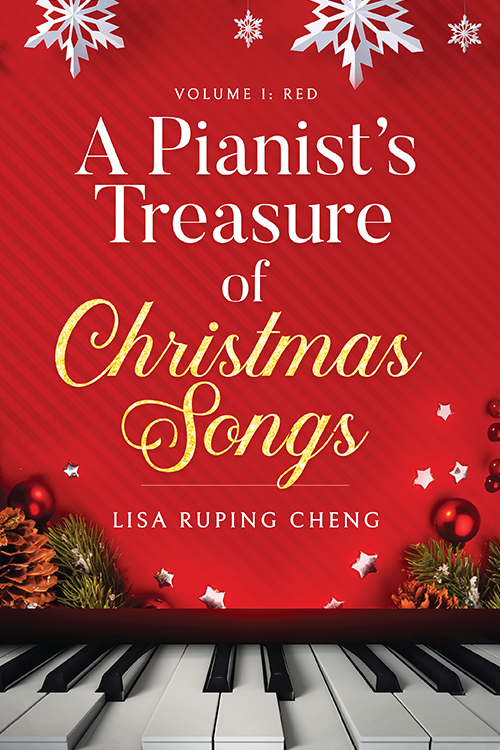 Music Book Cover Design: A Pianist's Treasure of Christmas Songs